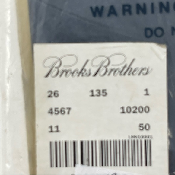 Brooks Brothers Men’s Size 50 Full Cut Boxer Shorts white NWT - Picture 3 of 5